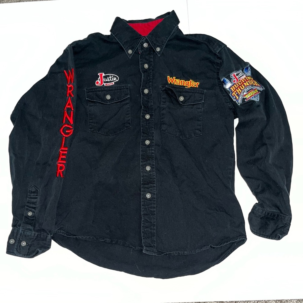 Boys Rodeo Button Down
